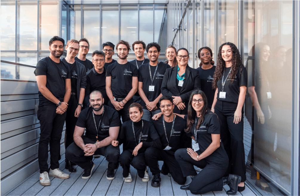 Lucas and the FT Strategies team at Google's headquarters in London.